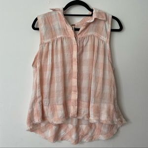 Free People | Hey There Sunrise Top in Pink
